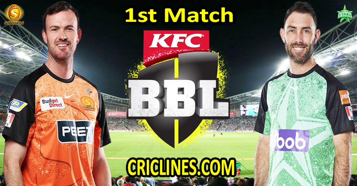 Today Match Prediction-Perth Scorchers vs Melbourne Stars-Dream11-BBL T20 2024-25-1st Match-Who Will Win