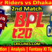 Today Match Prediction-RR vs DC-Dream11-BPL T20-2024-25-2nd Match-Who Will Win