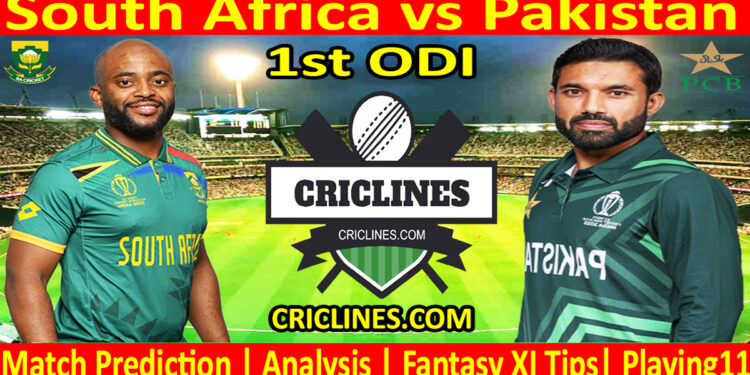 Today Match Prediction-SA vs PAK-Dream11-1st ODI Match-2024-Who Will Win