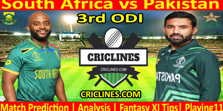 Today Match Prediction-SA vs PAK-Dream11-3rd ODI Match-2024-Who Will Win