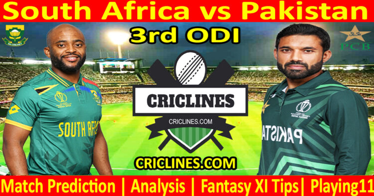 Today Match Prediction-SA vs PAK-Dream11-3rd ODI Match-2024-Who Will Win