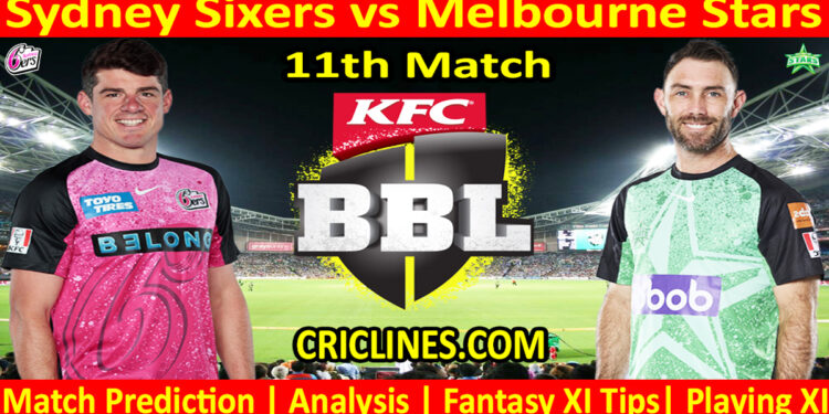 Today Match Prediction-SYS vs MLS-Dream11-BBL T20 2024-25-11th Match-Who Will Win