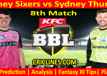 Today Match Prediction-SYS vs SYT-Dream11-BBL T20 2024-25-8th Match-Who Will Win