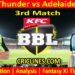 Today Match Prediction-SYT vs ADS-Dream11-BBL T20 2024-25-3rd Match-Who Will Win