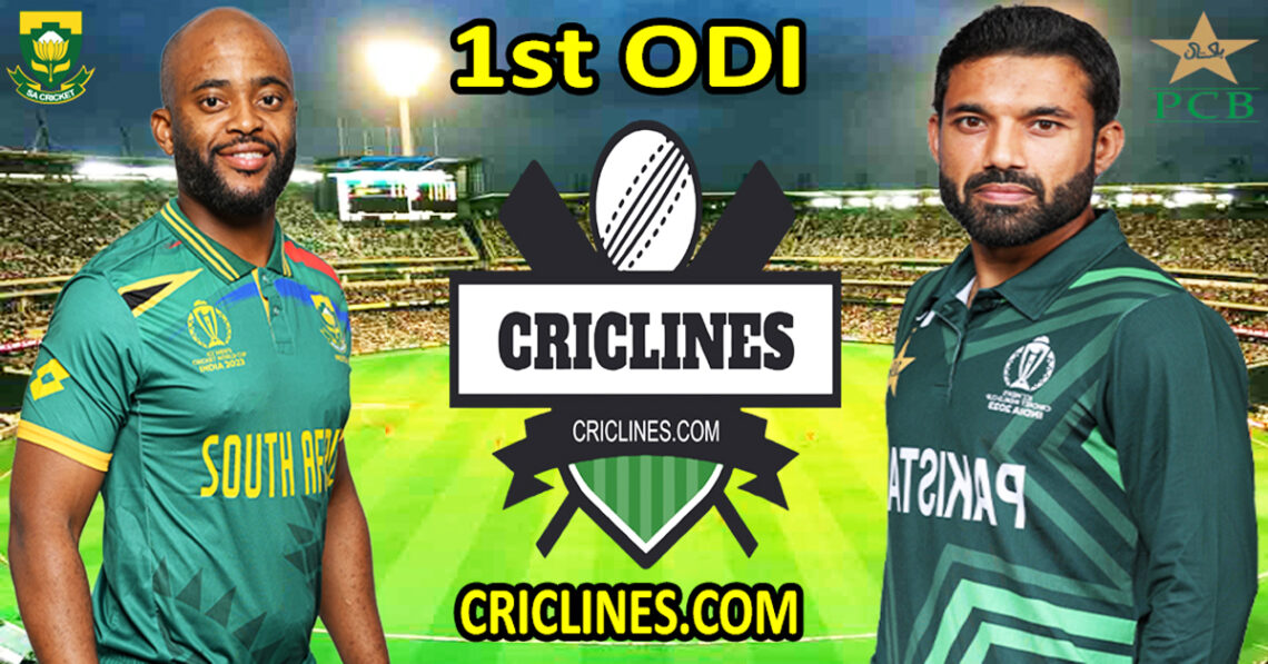 Today Match PredictionSA vs PAKDream111st ODI Match2024Who Will Win