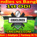 Today Match Prediction-WI vs BAN-Dream11-1st ODI 2024-Who Will Win