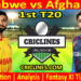 Today Match Prediction-ZIM vs AFG-Dream11-1st T20 Match-2024-Who Will Win