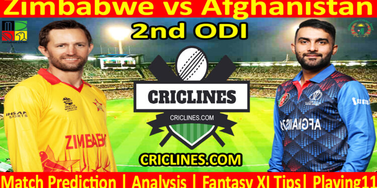 Today Match Prediction-ZIM vs AFG-Dream11-2nd ODI Match-2024-Who Will Win