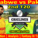 Today Match Prediction-ZIM vs PAK-Dream11-2nd T20 Match-2024-Who Will Win