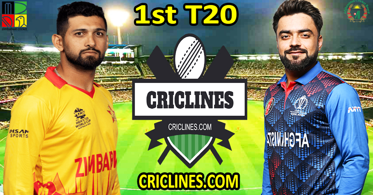 Today Match Prediction-Zimbabwe vs Afghanistan-Dream11-1st T20 Match-2024-Who Will Win