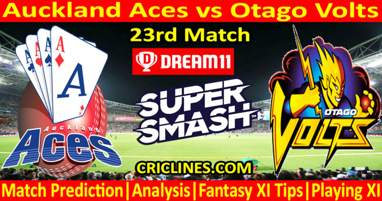 Today Match Prediction-AA vs OV-Dream11-Super Smash T20 2024-25-23rd Match-Who Will Win
