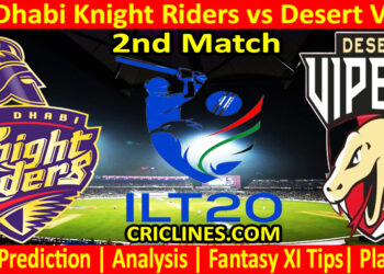 Today Match Prediction-ADKR vs DV-IL T20 2025-2nd Match-Who Will Win