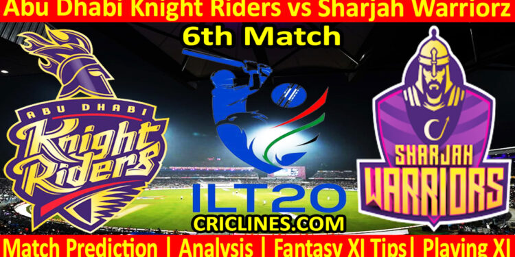 Today Match Prediction-ADKR vs SW-IL T20 2025-6th Match-Who Will Win