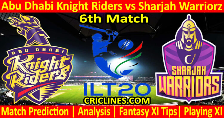 Today Match Prediction-ADKR vs SW-IL T20 2025-6th Match-Who Will Win