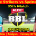 Today Match Prediction-ADS vs SYS-Dream11-BBL T20 2024-25-35th Match-Who Will Win