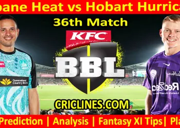 Today Match Prediction-BBH vs HBH-Dream11-BBL T20 2024-25-36th Match-Who Will Win