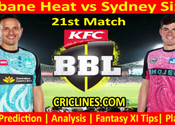 Today Match Prediction-BBH vs SYS-Dream11-BBL T20 2024-25-21st Match-Who Will Win