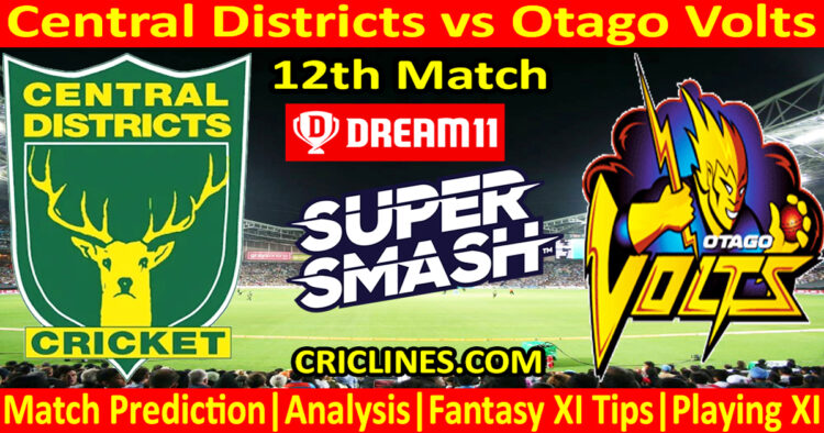 Today Match Prediction-CD vs OV-Dream11-Super Smash T20 2024-25-12th Match-Who Will Win