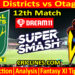 Today Match Prediction-CD vs OV-Dream11-Super Smash T20 2024-25-12th Match-Who Will Win