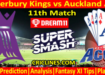 Today Match Prediction-CK vs AA-Dream11-Super Smash T20 2024-25-11th Match-Who Will Win