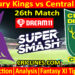 Today Match Prediction-CK vs CD-Dream11-Super Smash T20 2024-25-26th Match-Who Will Win