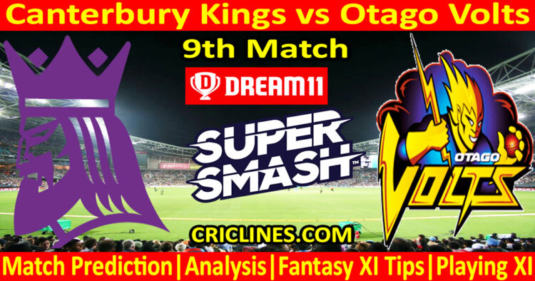 Today Match Prediction-CK vs OV-Dream11-Super Smash T20 2024-25-9th Match-Who Will Win