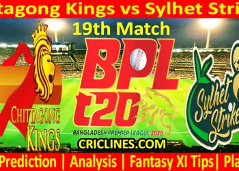 Today Match Prediction-CKS vs SLS-Dream11-BPL T20-2024-25-19th Match-Who Will Win