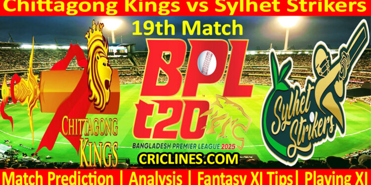 Today Match Prediction-CKS vs SLS-Dream11-BPL T20-2024-25-19th Match-Who Will Win