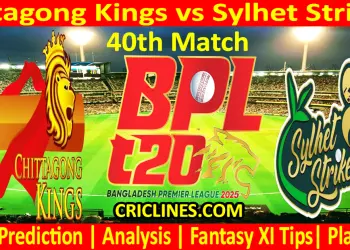 Today Match Prediction-CKS vs SLS-Dream11-BPL T20-2024-25-40th Match-Who Will Win