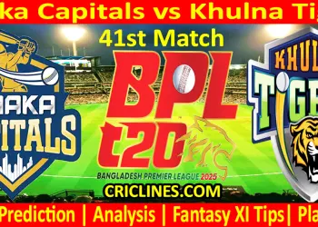 Today Match Prediction-DC vs KT-Dream11-BPL T20-2024-25-41st Match-Who Will Win