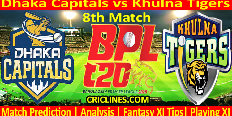 Today Match Prediction-DC vs KT-Dream11-BPL T20-2024-25-8th Match-Who Will Win