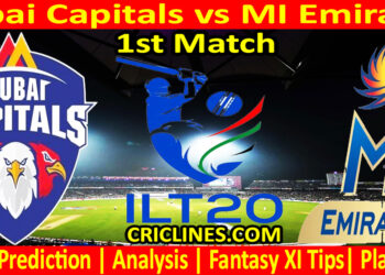 Today Match Prediction-DC vs MIE-IL T20 2025-1st Match-Who Will Win