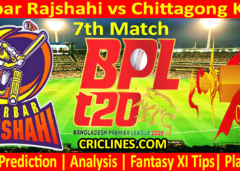 Today Match Prediction-DR vs CKS-Dream11-BPL T20-2024-25-7th Match-Who Will Win