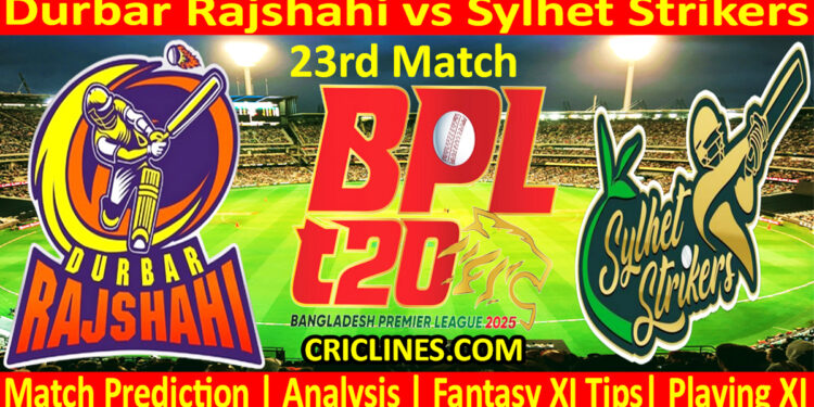Today Match Prediction-DR vs SLS-Dream11-BPL T20-2024-25-23rd Match-Who Will Win