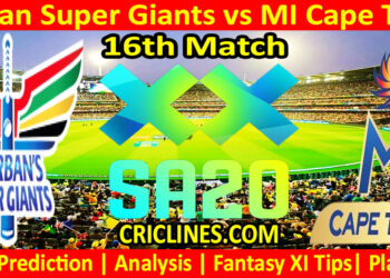 Today Match Prediction-DSG vs MICT-SA20 T20 2025-Dream11-16th Match-Who Will Win