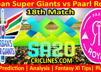 Today Match Prediction-DSG vs PR-SA20 T20 2025-Dream11-18th Match-Who Will Win