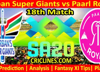 Today Match Prediction-DSG vs PR-SA20 T20 2025-Dream11-18th Match-Who Will Win
