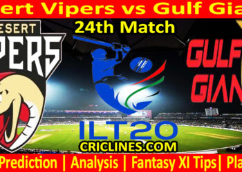 Today Match Prediction-DV vs GG-IL T20 2025-24th Match-Who Will Win