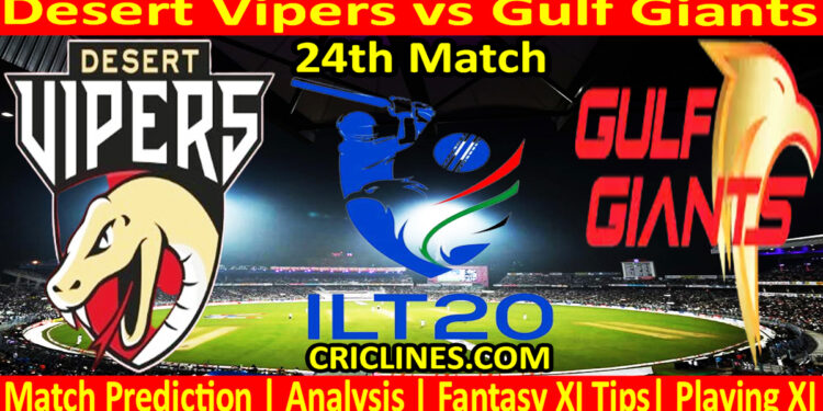 Today Match Prediction-DV vs GG-IL T20 2025-24th Match-Who Will Win