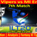 Today Match Prediction-DV vs MIE-IL T20 2025-7th Match-Who Will Win