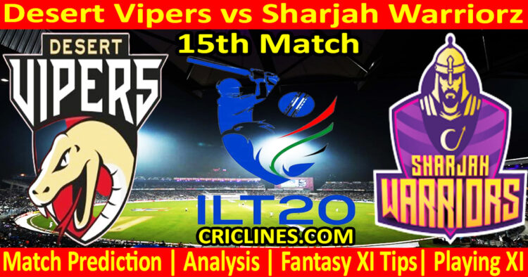 Today Match Prediction-DV vs SW-IL T20 2025-15th Match-Who Will Win