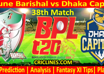 Today Match Prediction-FB vs DC-Dream11-BPL T20-2024-25-38th Match-Who Will Win