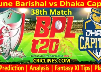 Today Match Prediction-FB vs DC-Dream11-BPL T20-2024-25-38th Match-Who Will Win