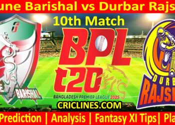 Today Match Prediction-FB vs DR-Dream11-BPL T20-2024-25-10th Match-Who Will Win