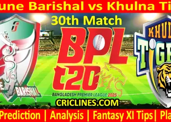 Today Match Prediction-FB vs KT-Dream11-BPL T20-2024-25-30th Match-Who Will Win