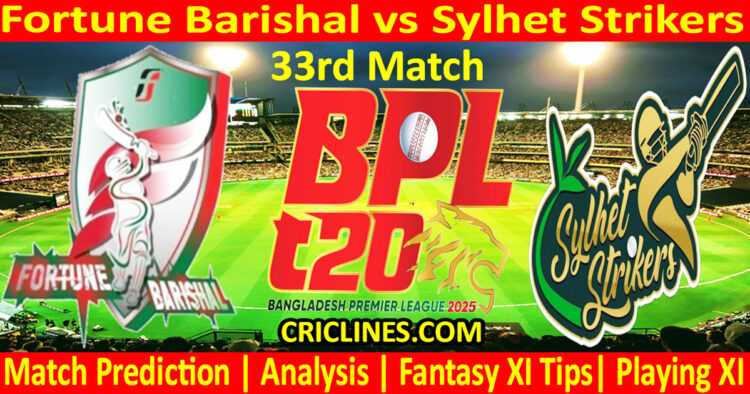 Today Match Prediction-FB vs SLS-Dream11-BPL T20-2024-25-33rd Match-Who Will Win