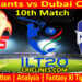 Today Match Prediction-GG vs DC-IL T20 2025-10th Match-Who Will Win