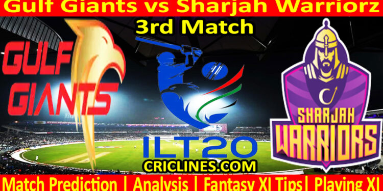 Today Match Prediction-GG vs SW-IL T20 2025-3rd Match-Who Will Win