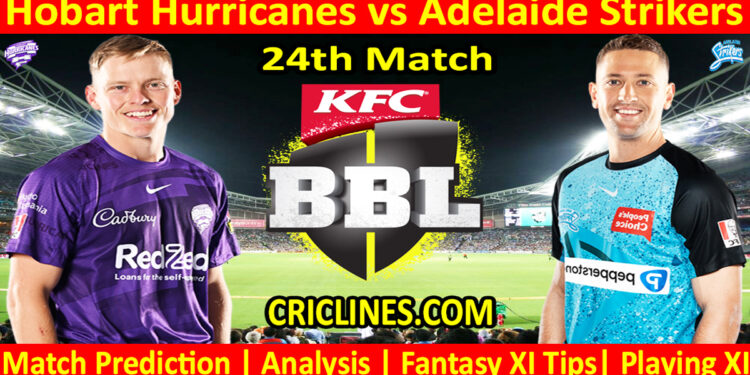 Today Match Prediction-HBH vs ADS-Dream11-BBL T20 2024-25-24th Match-Who Will Win