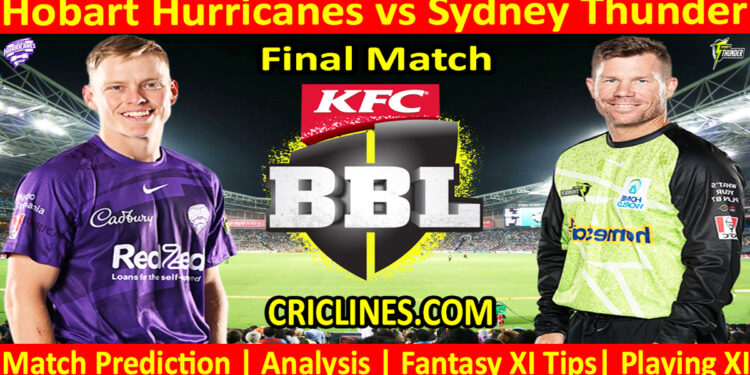 Today Match Prediction-HBH vs SYT-Dream11-BBL T20 2024-25-Final Match-Who Will Win